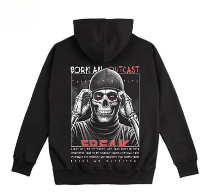 Born An outcast Graphic Hoodie