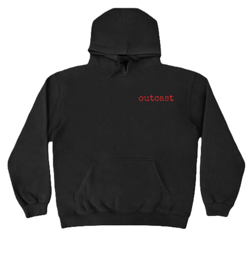 Born An outcast Graphic Hoodie